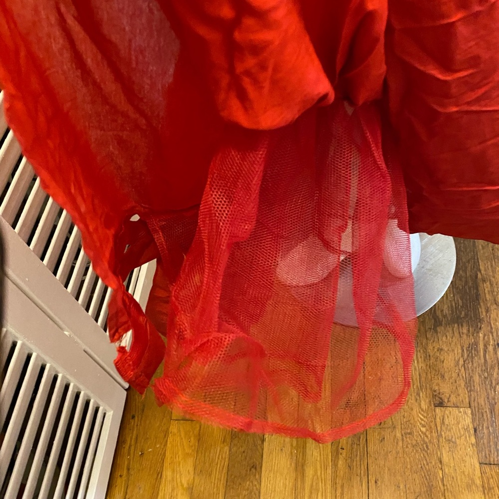 Red Maxi Dress - Plus size - Picture 9 of 9